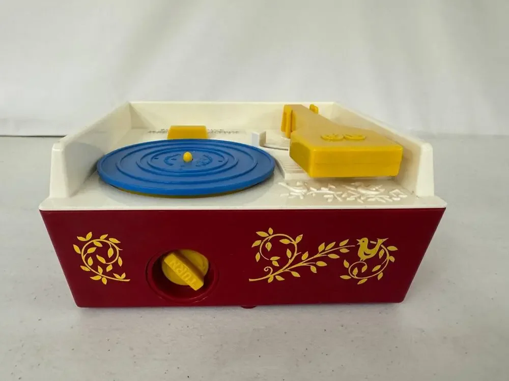 Fisher-Price 1697 Toy Record Player Retro Phonograph Basic Fun Vintage Style